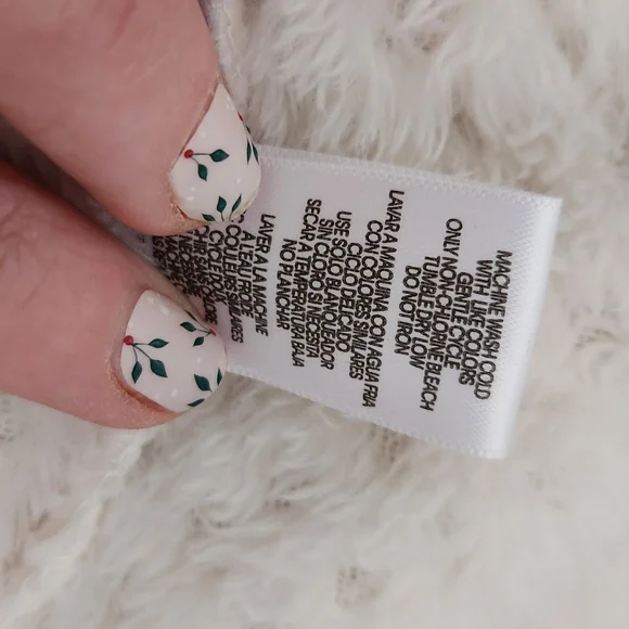 Calvin Klein Cream Fleece Jacket - Picture 7 of 7